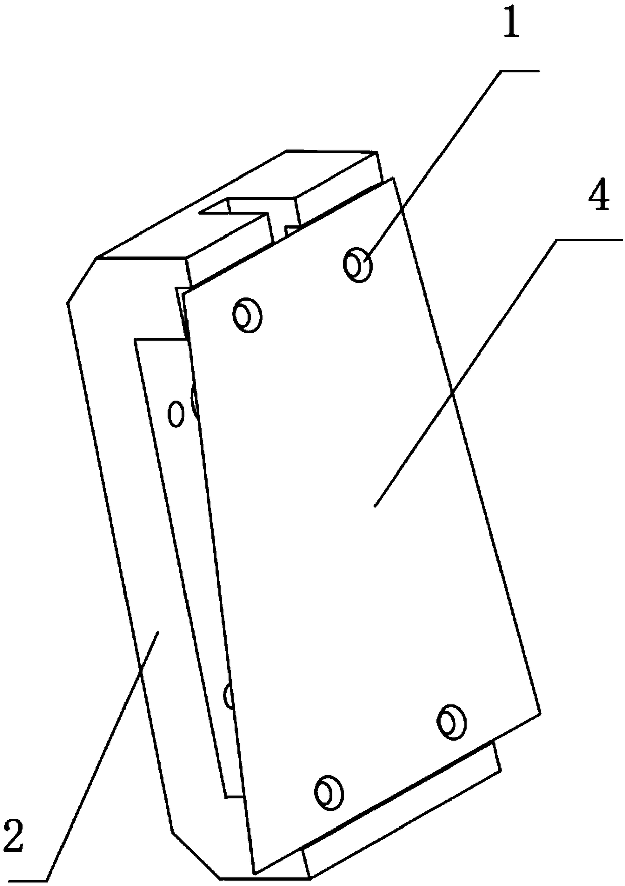 Multipurpose clamp device for bonded cable sample