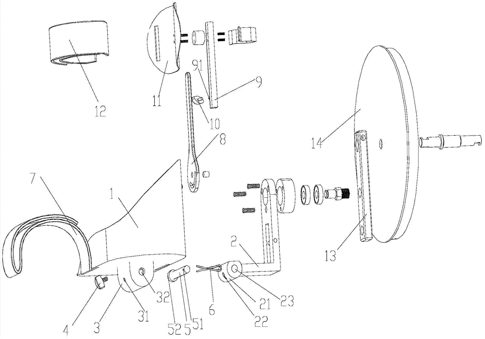 Pedal device applicable to spasm patients