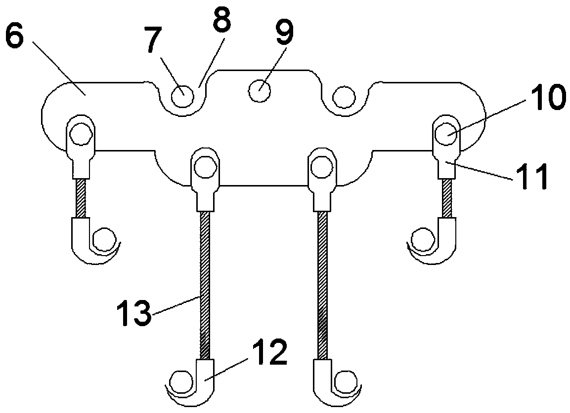 Light lifting tool for transmission line hot-line work