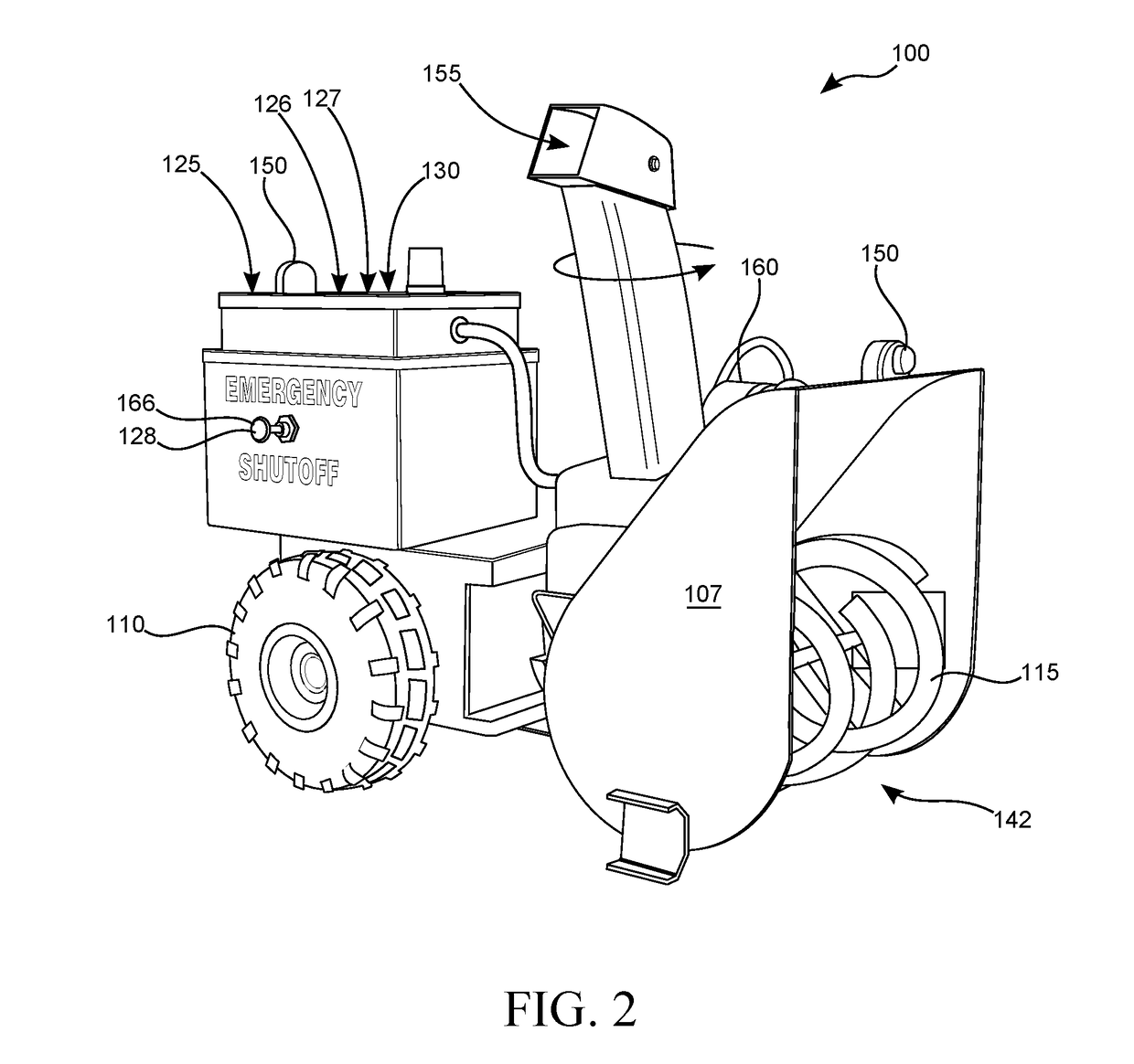 Snow blowing apparatus