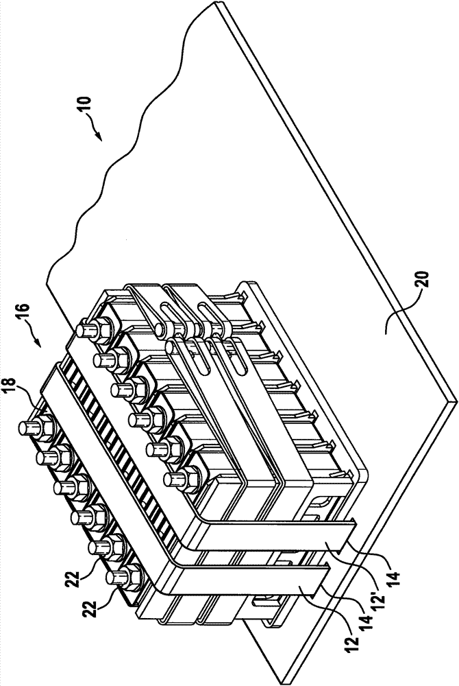 Battery having a cooling plate and motor vehicle having a corresponding battery