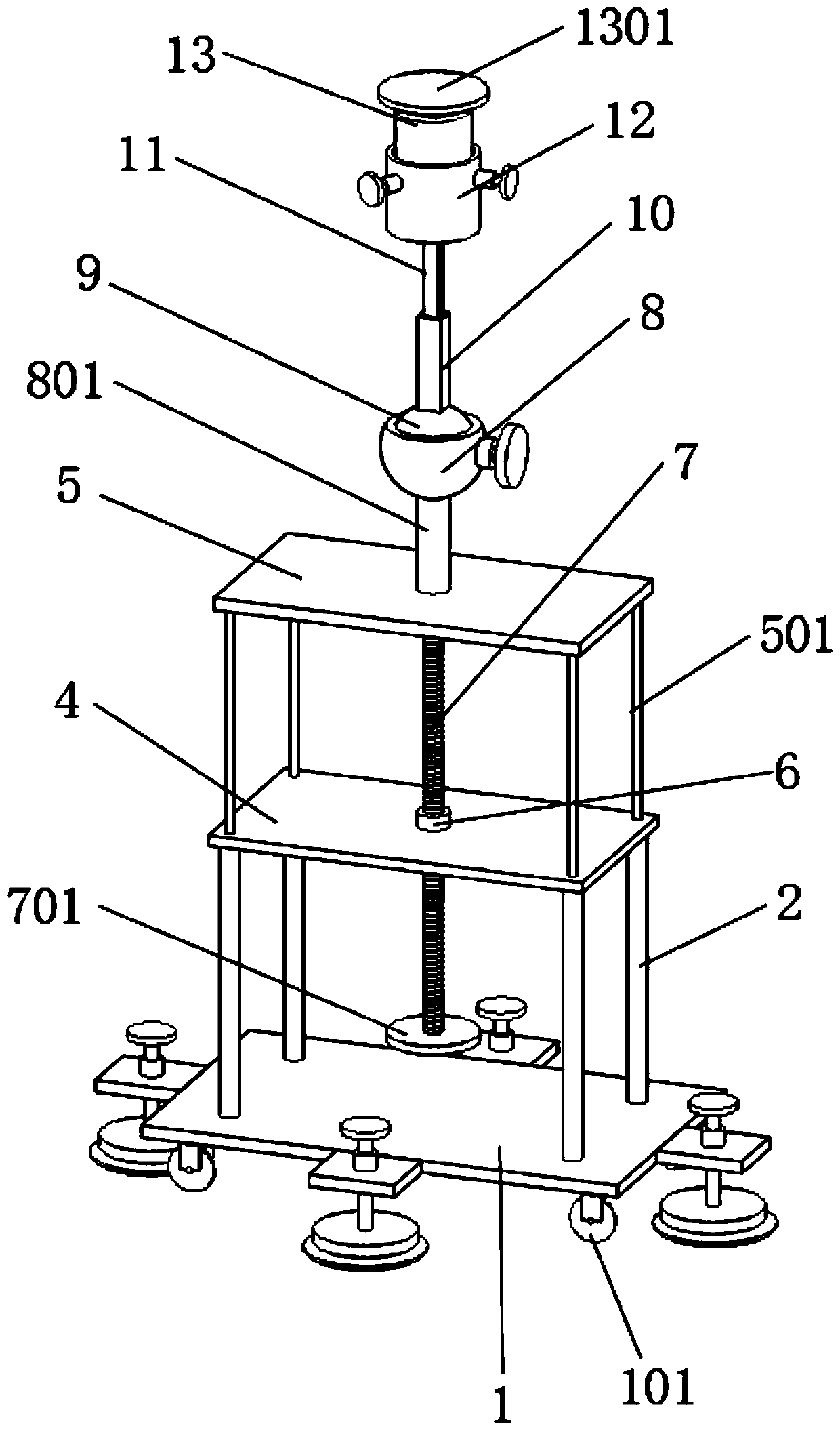 Device and method applied to architectural decoration exterior wall polishing