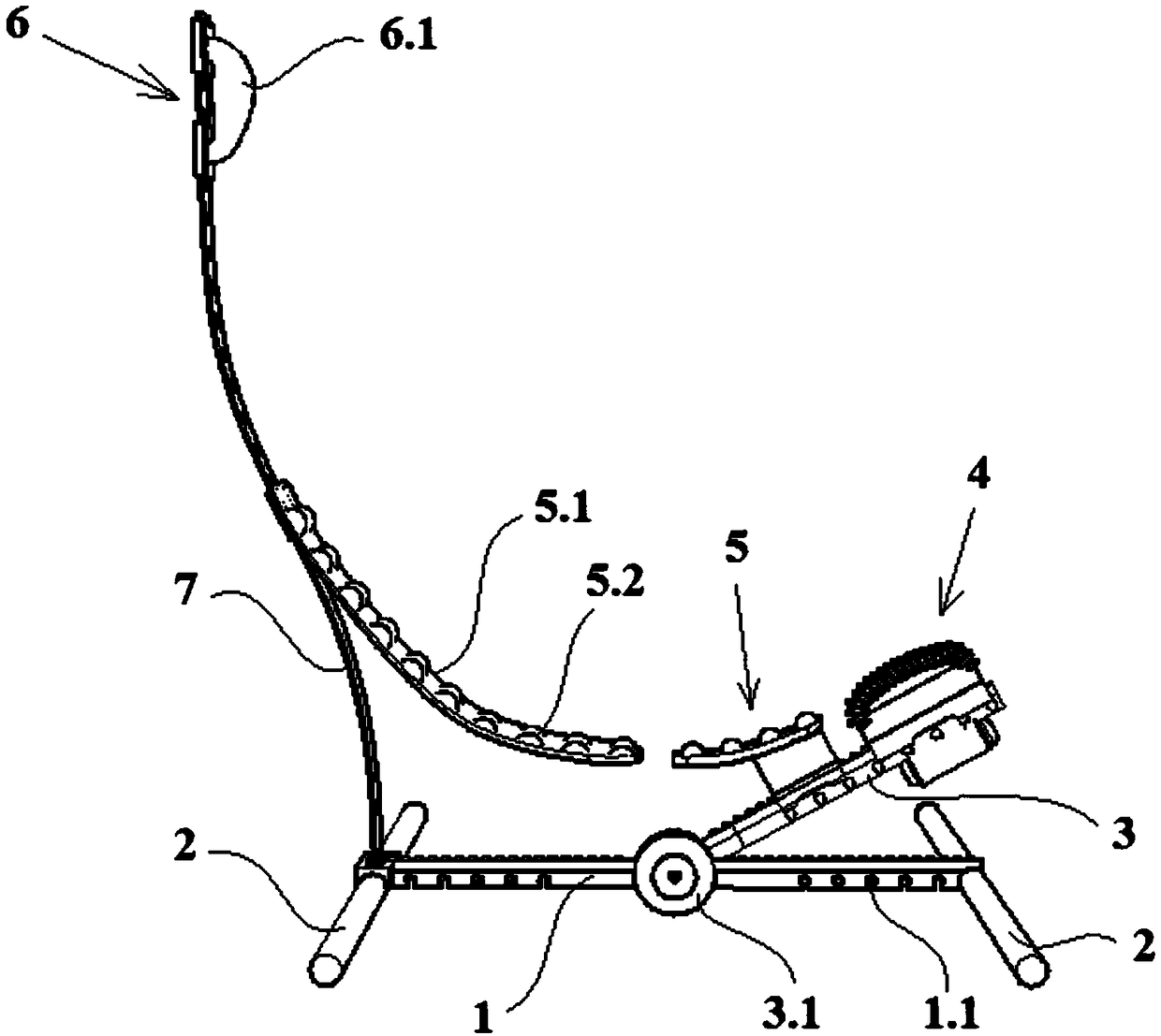 Wearable keep-fit massage device and operation method thereof