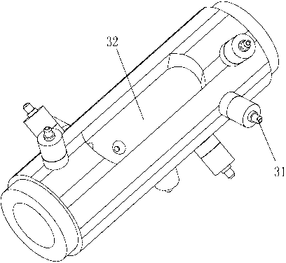 Surface rust removing device and method of rolled steel