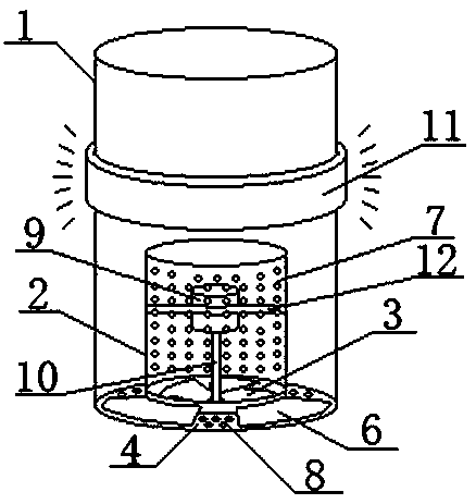 A medical cleaning device