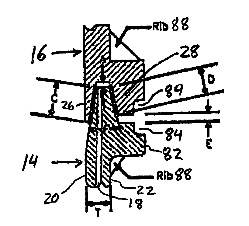 Gas impermeable tube joint and method of forming same