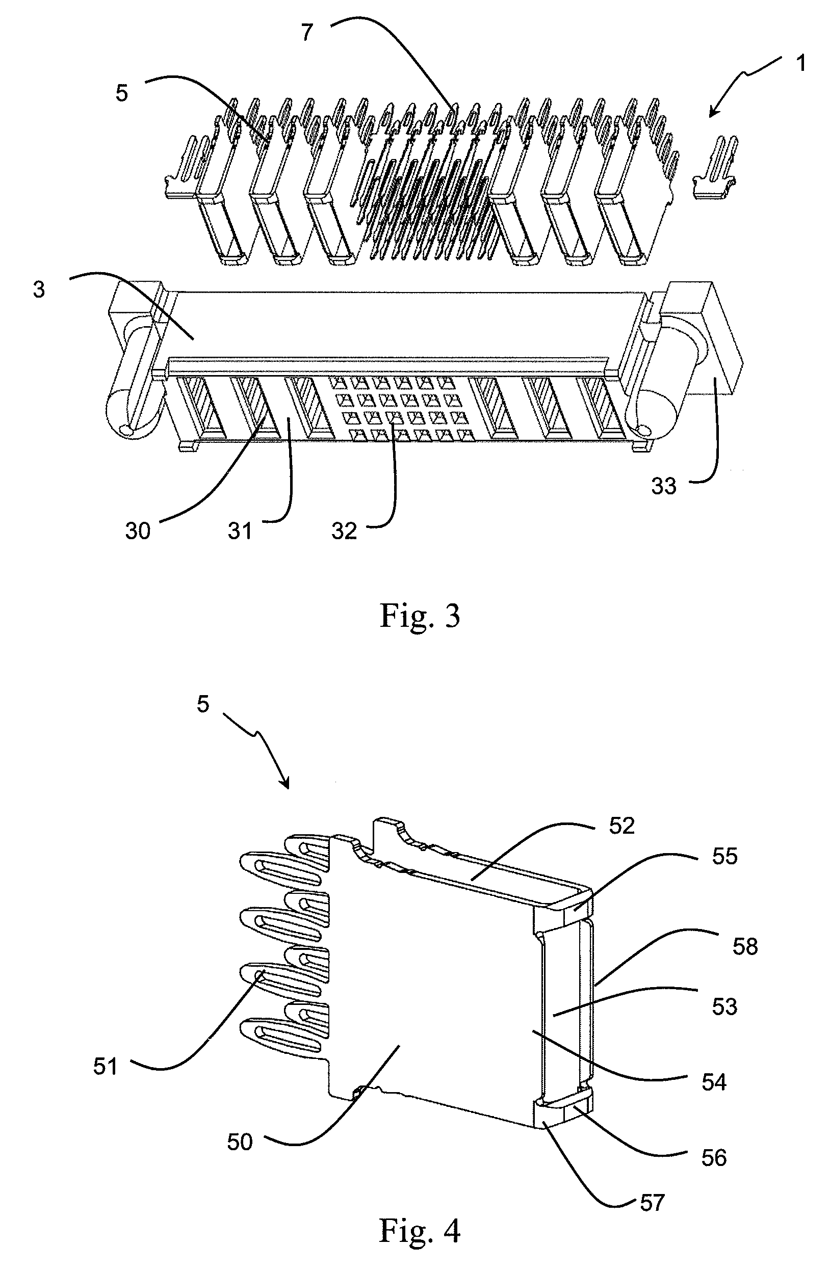 Power connector and power connector assembly with contact protection mechanism