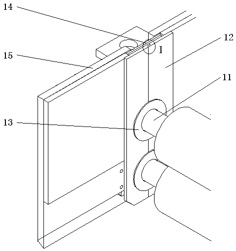 A sealing protection device for transmission shaft roller products