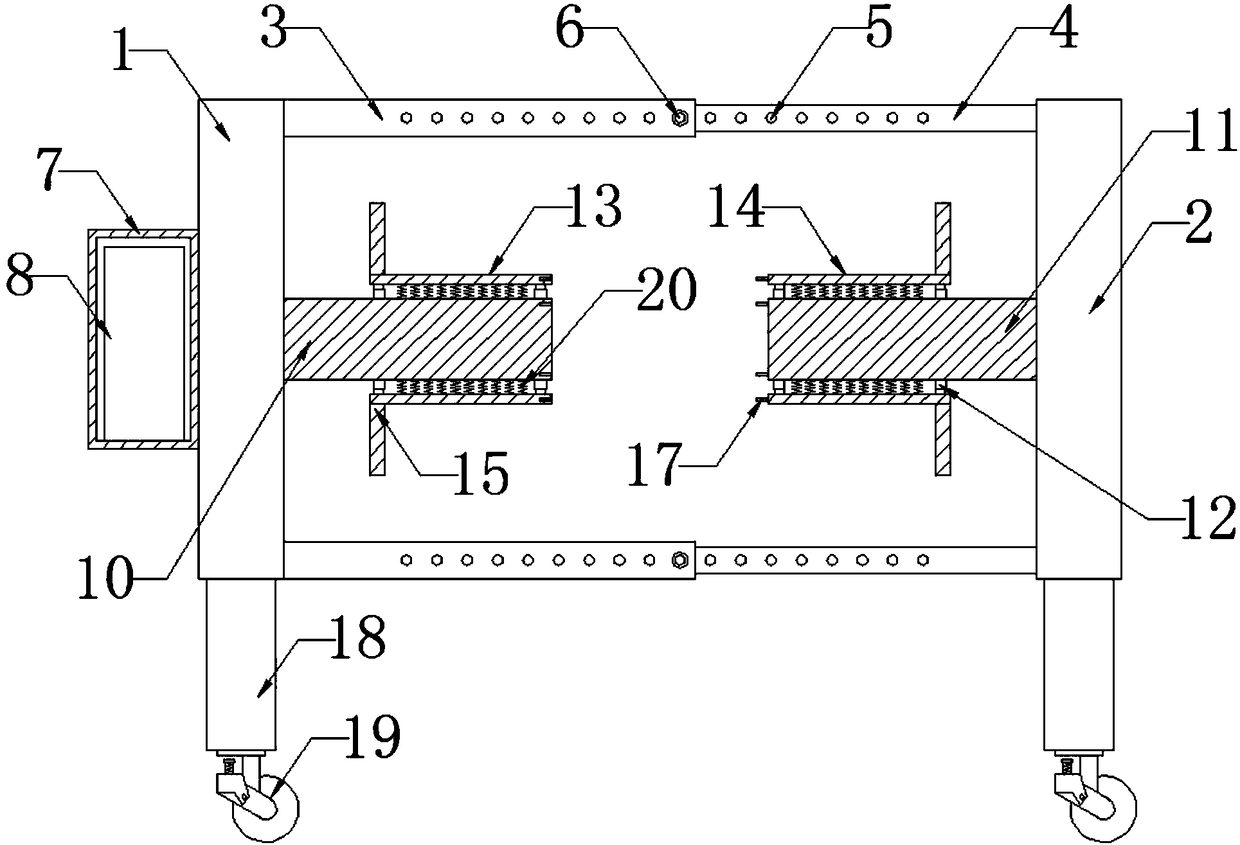 Electric wire pay-off device for architectural decoration and finishing