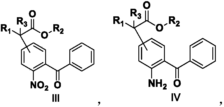 Ketoprofen intermediate, preparation method and applications thereof