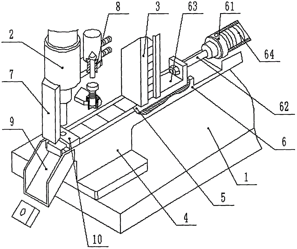Drilling machine provided with automatic feeding device