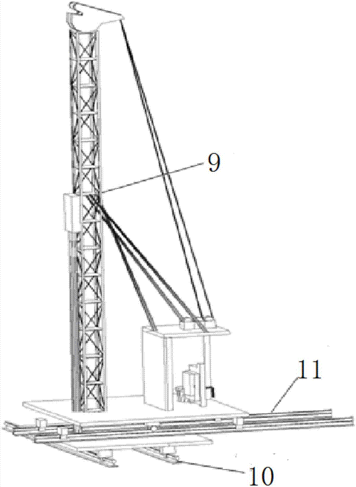 Underwater blasting construction method for deep-water inclined bare rock foundation