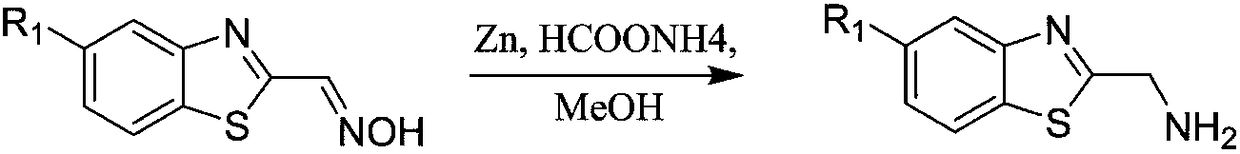 Benzothiazole-oxazole type alpha-glucosidase inhibitor and preparation method and application thereof