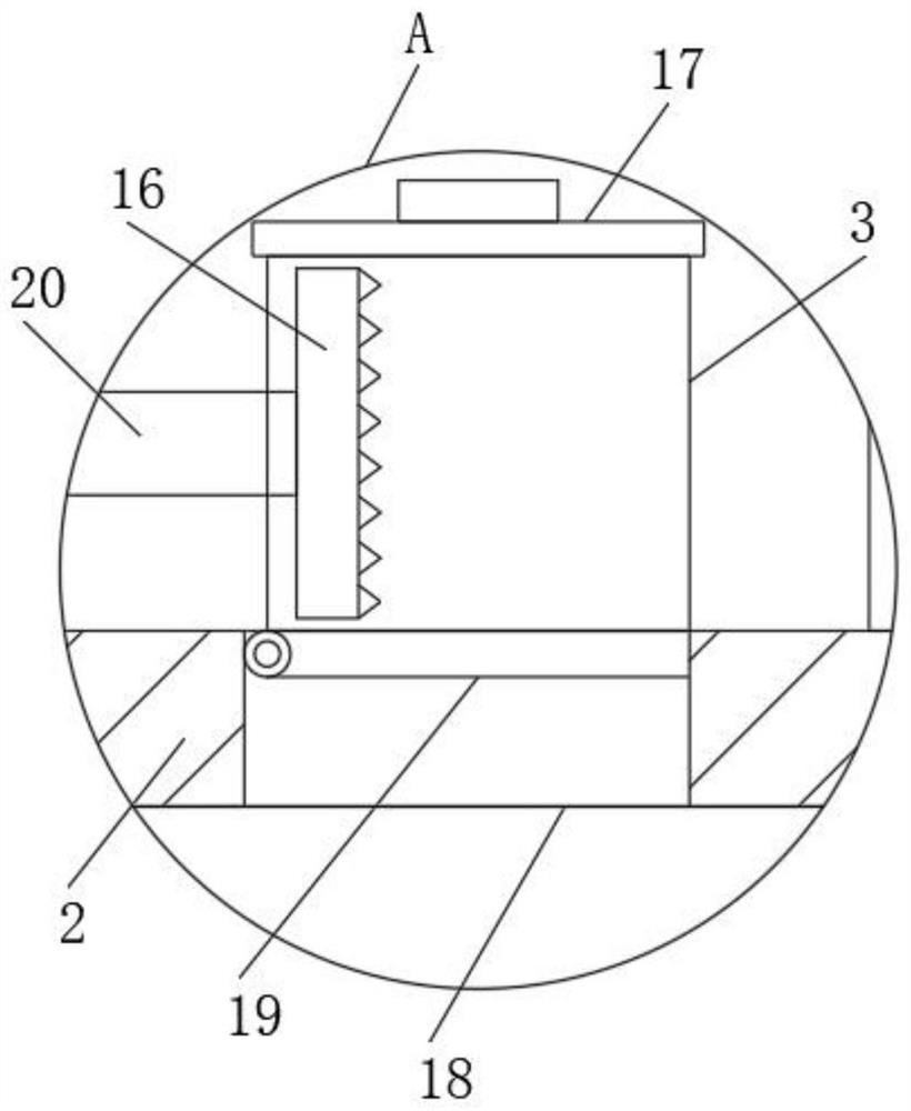 Pediatric nursing medicine efficient smashing and water adding stirring integrated device