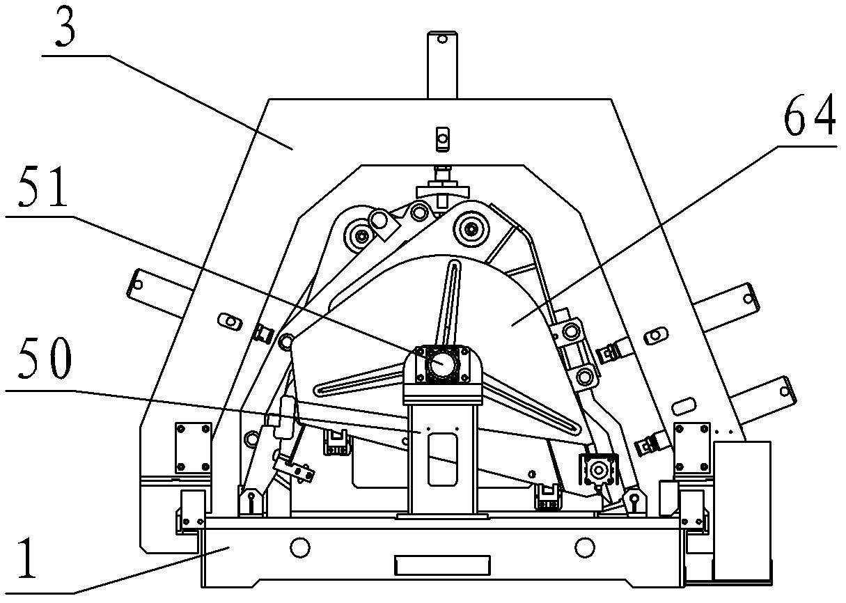 High-accuracy hydraulic scraper pan assembly tooling