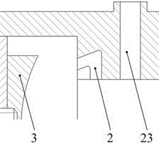 Fast-extending and slow-contracting hydraulic cylinder