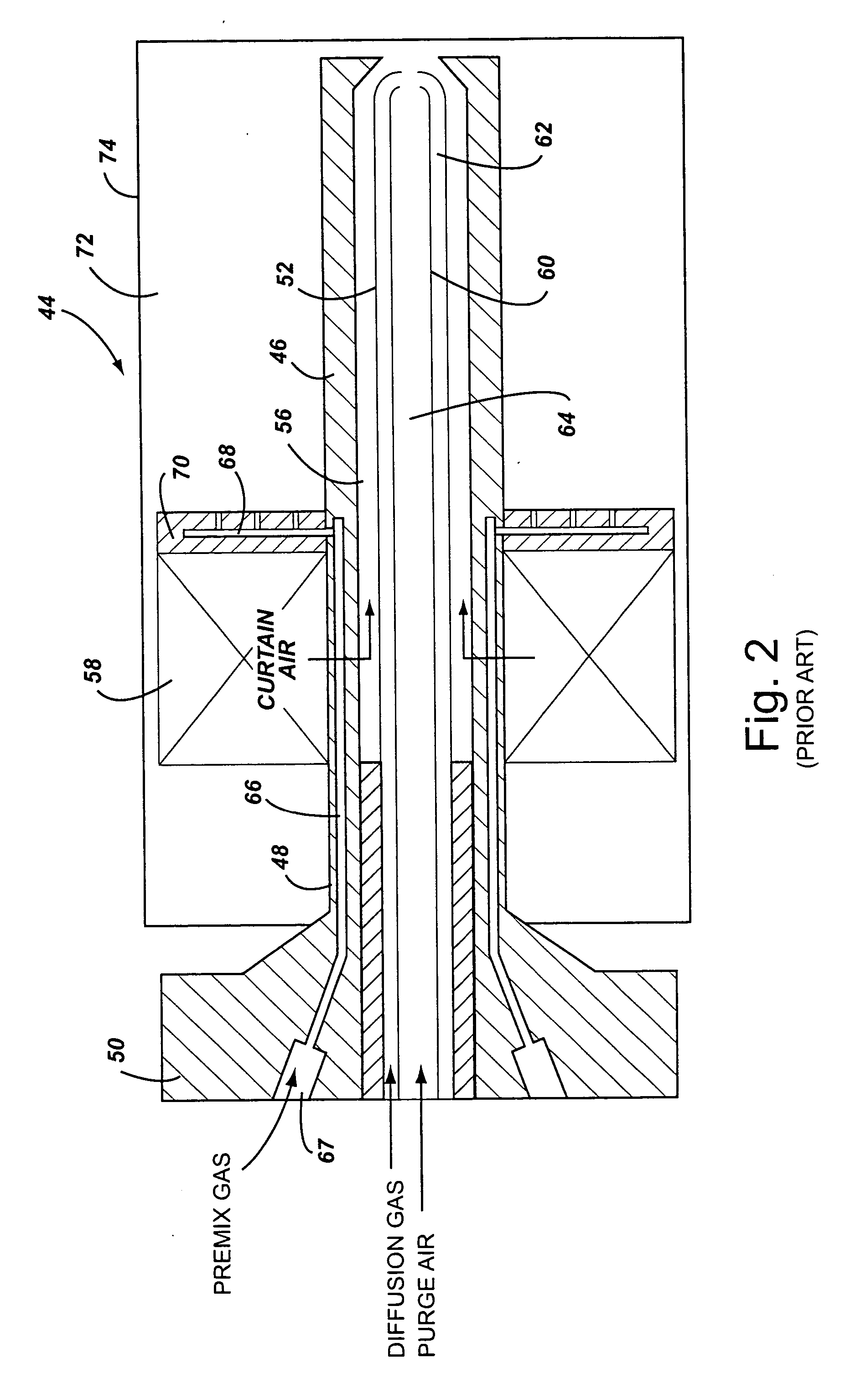 Low-cost dual-fuel combustor and related method