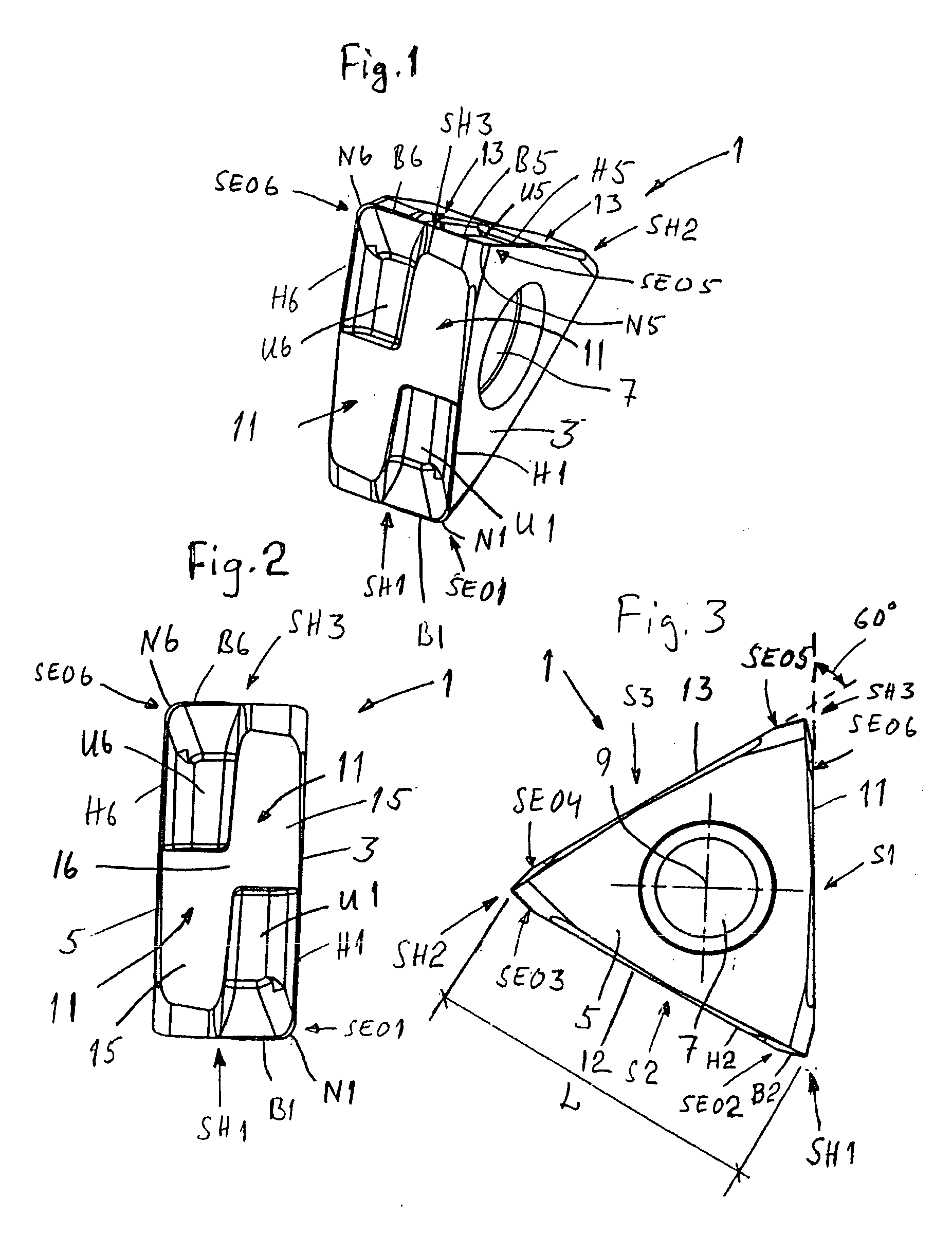 Cutting insert and tool for chip removing machining