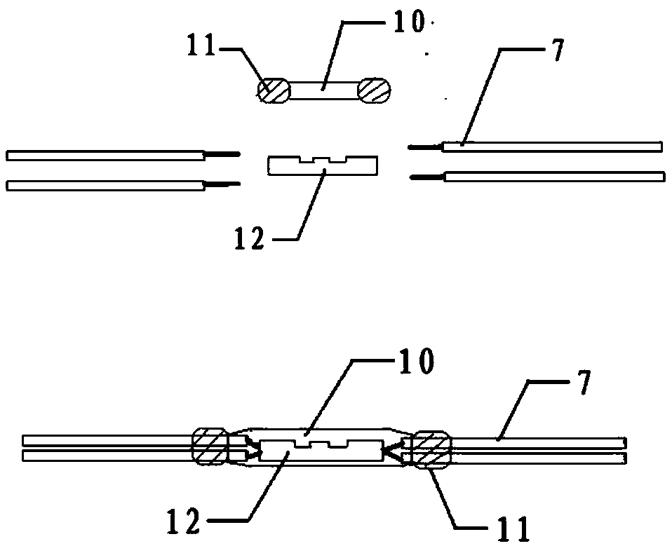 Carrier rocket on-rocket cable system water-proof processing method