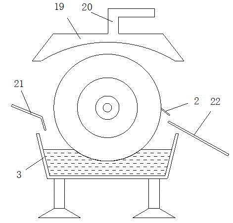 Stirring and heating type drum dryer