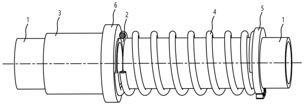 Pipeline sealing structure capable of achieving high-temperature air leakage safety protection, pipeline sealing method and high-temperature air leakage method