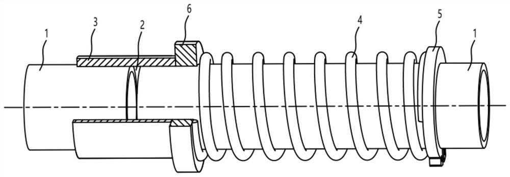 Pipeline sealing structure capable of achieving high-temperature air leakage safety protection, pipeline sealing method and high-temperature air leakage method
