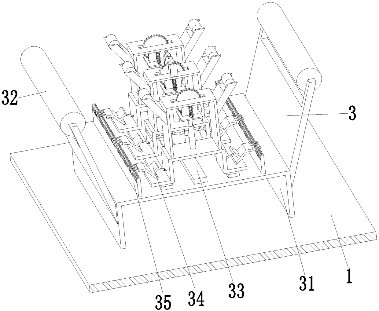 Automatic part processing robot for power transformer