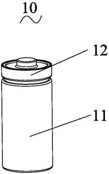 Battery core and jig separation mechanism