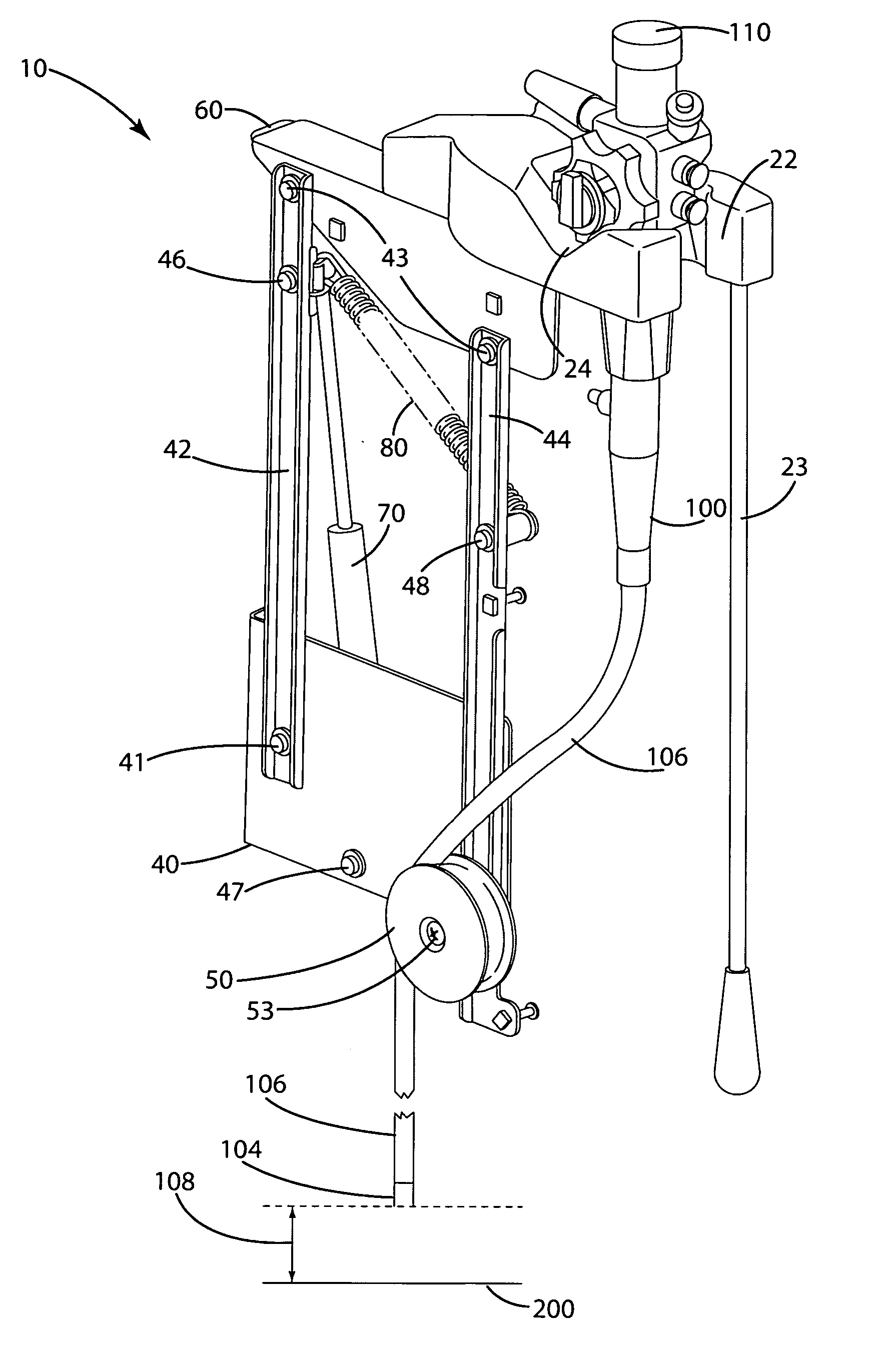 Medical device storage apparatus