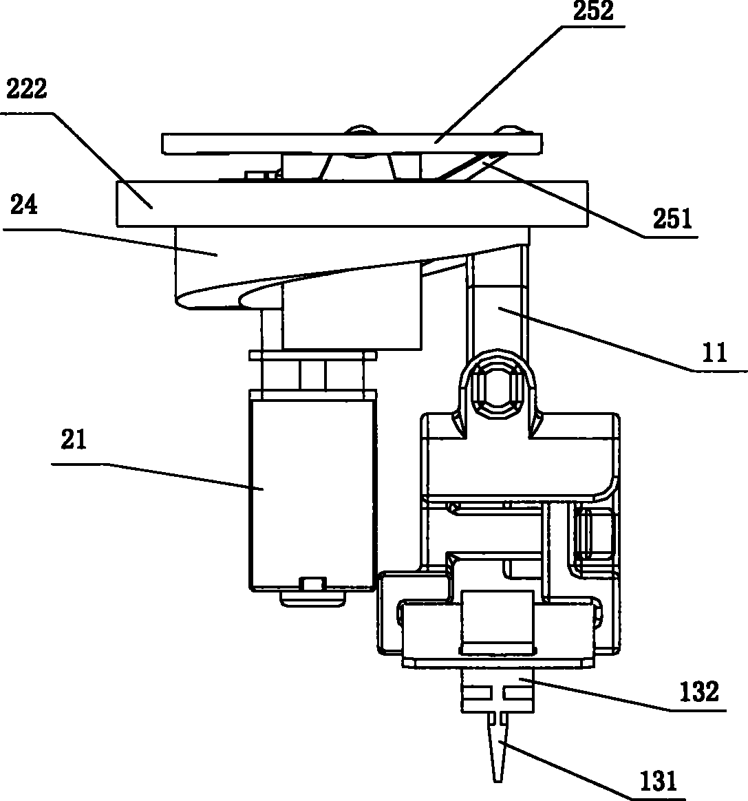 Robot with workpiece lifting device