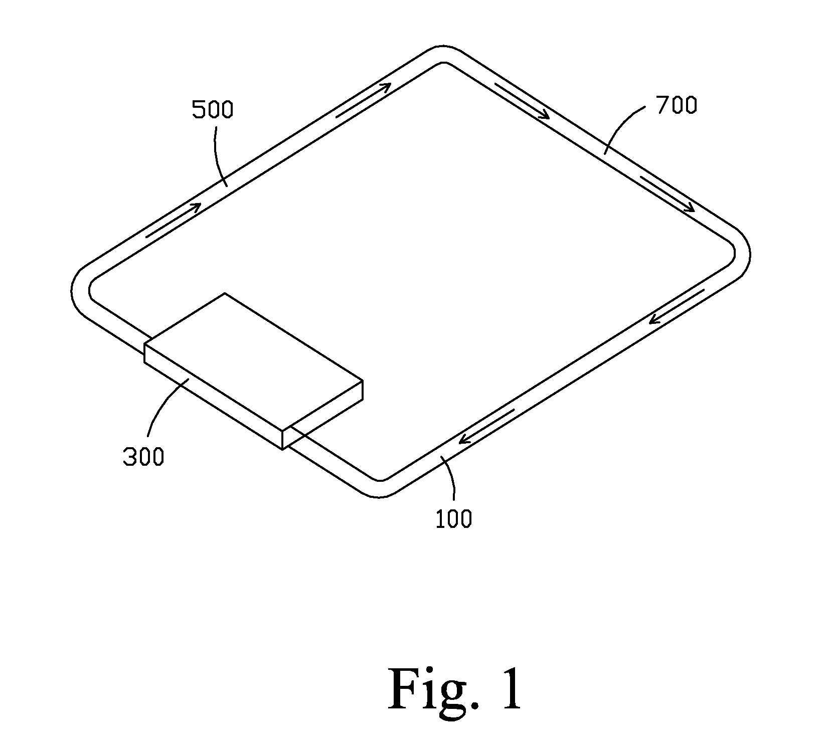 Heat dissipation pipe loop and backlight module using same