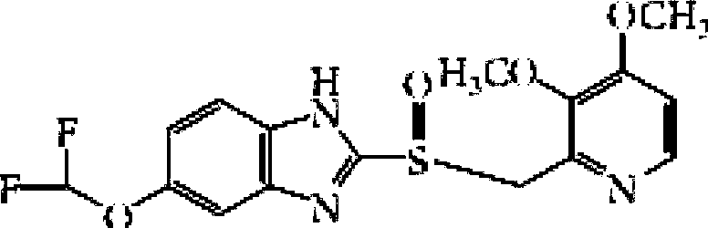 Enteric-coated tablet of S-pantoprazole or salt of S-pantoprazole, and preparation method thereof