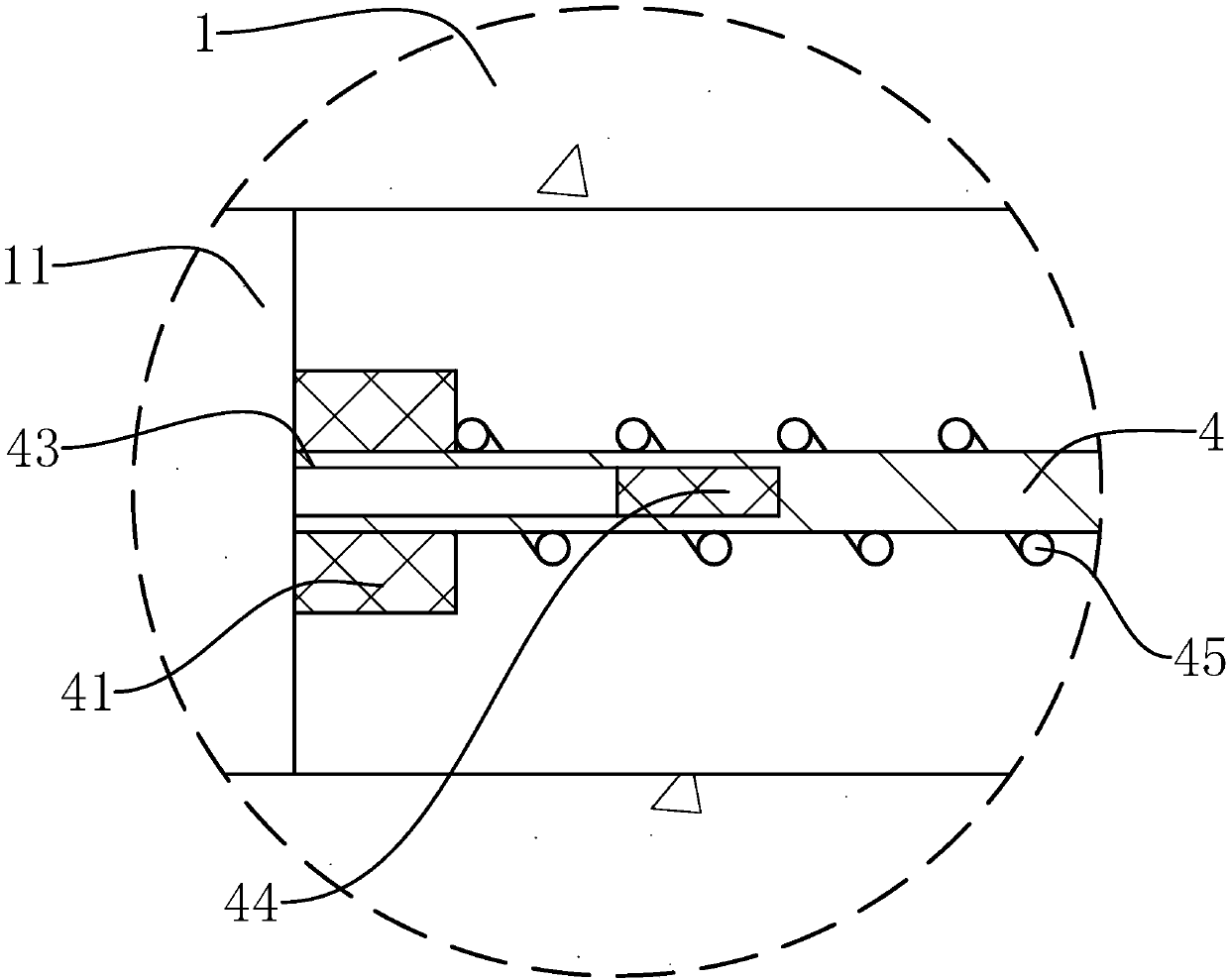 Step structure for garden