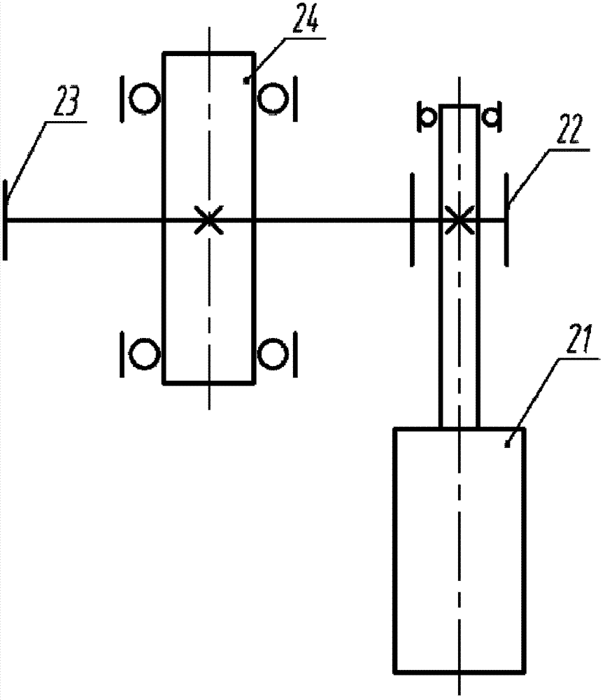 A laser processing mechanism with a shank