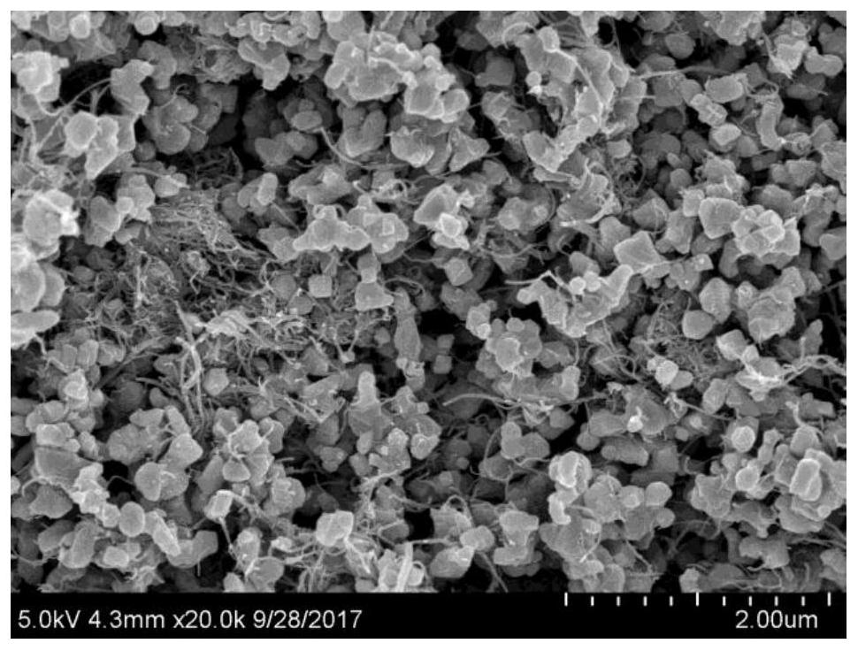 A kind of preparation method of tin sulfide composite negative electrode material