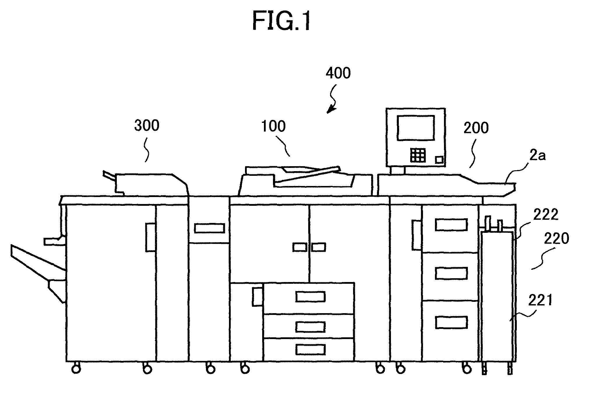 Image forming device, powder supply device, and powder storing unit including a gas supplying unit