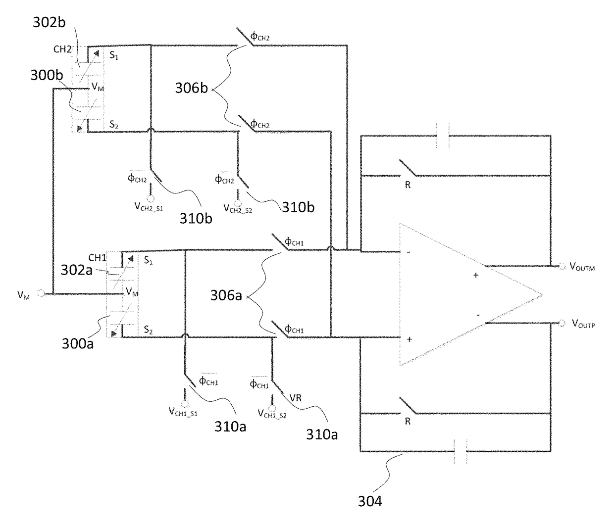 Continuous self-test in capacitive sensor