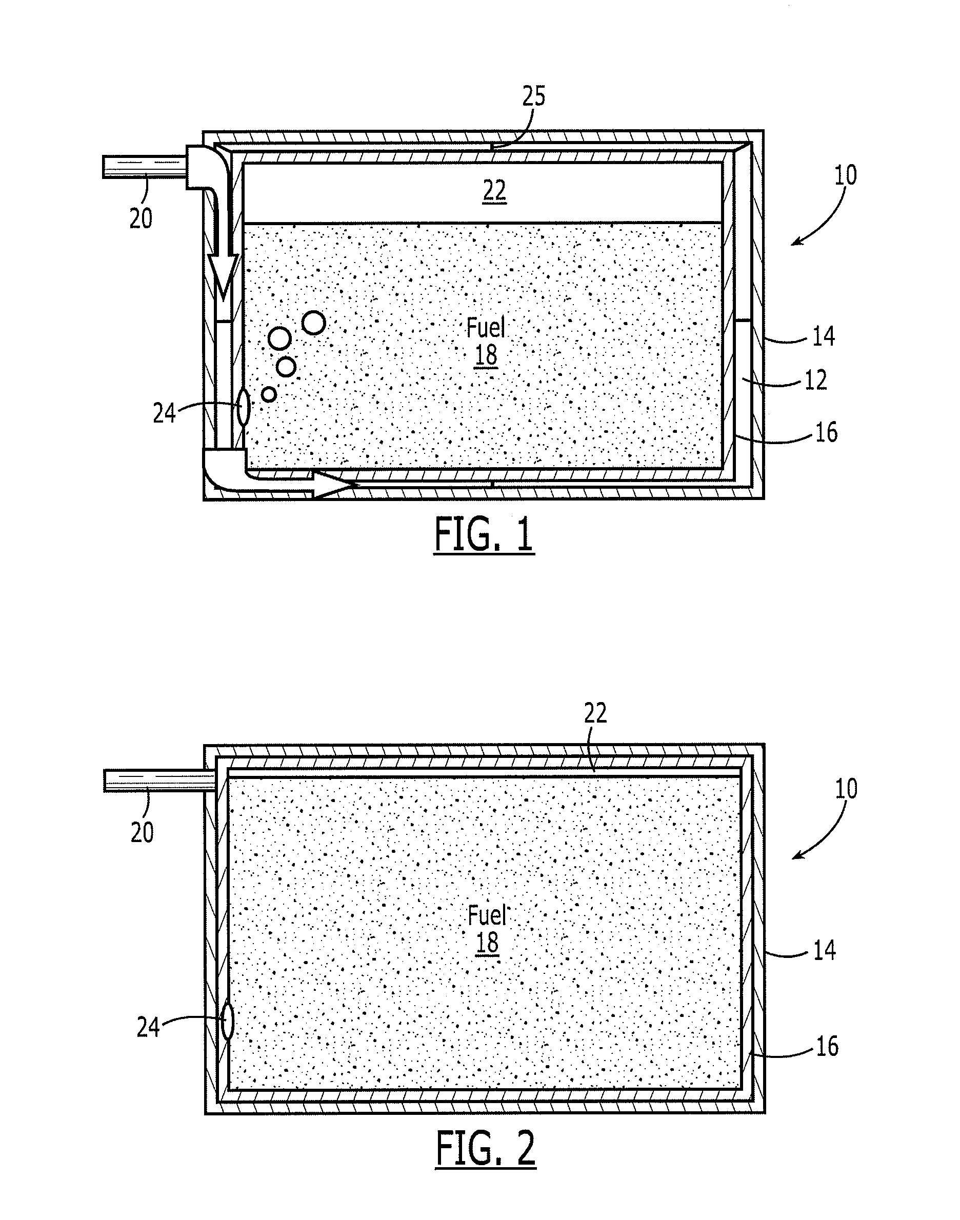 Fuel Tank Assembly And Associated Method