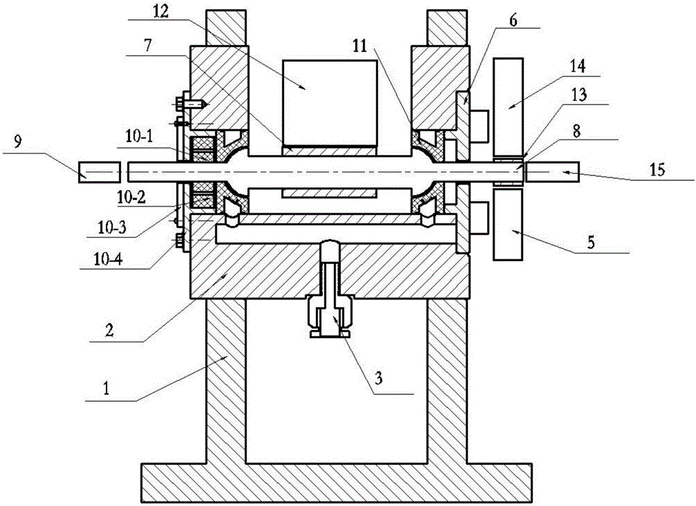 Static and dynamic characteristics and stability test method for micro gas bearing