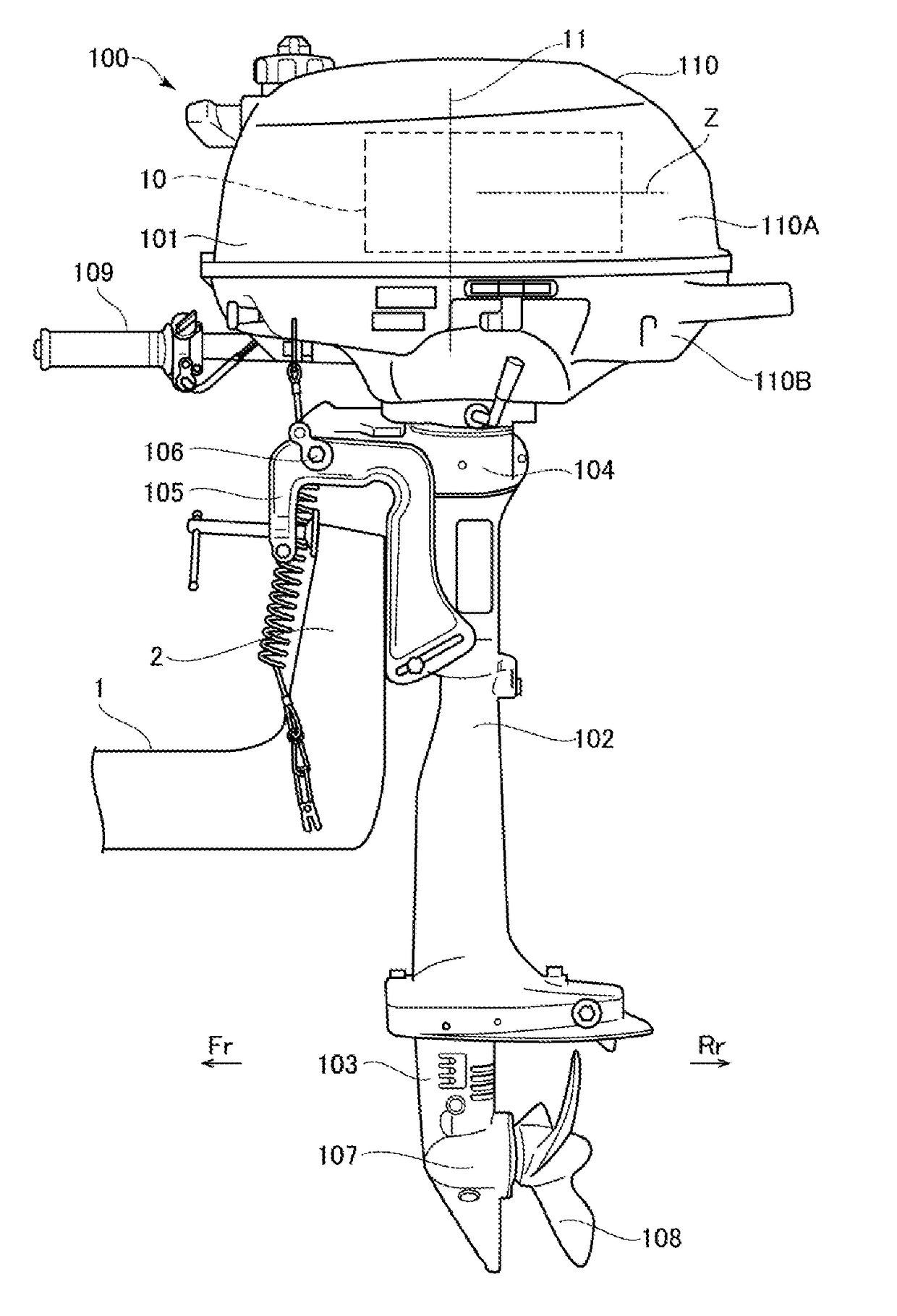 Four-cycle ohv engine