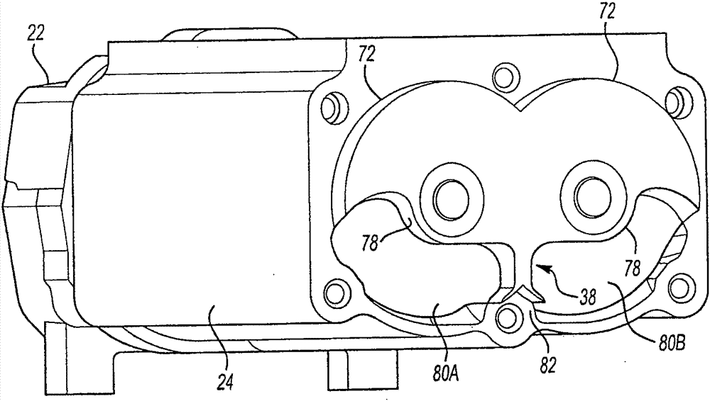 Positive displacement pump assembly with movable end plate for rotor face clearance control