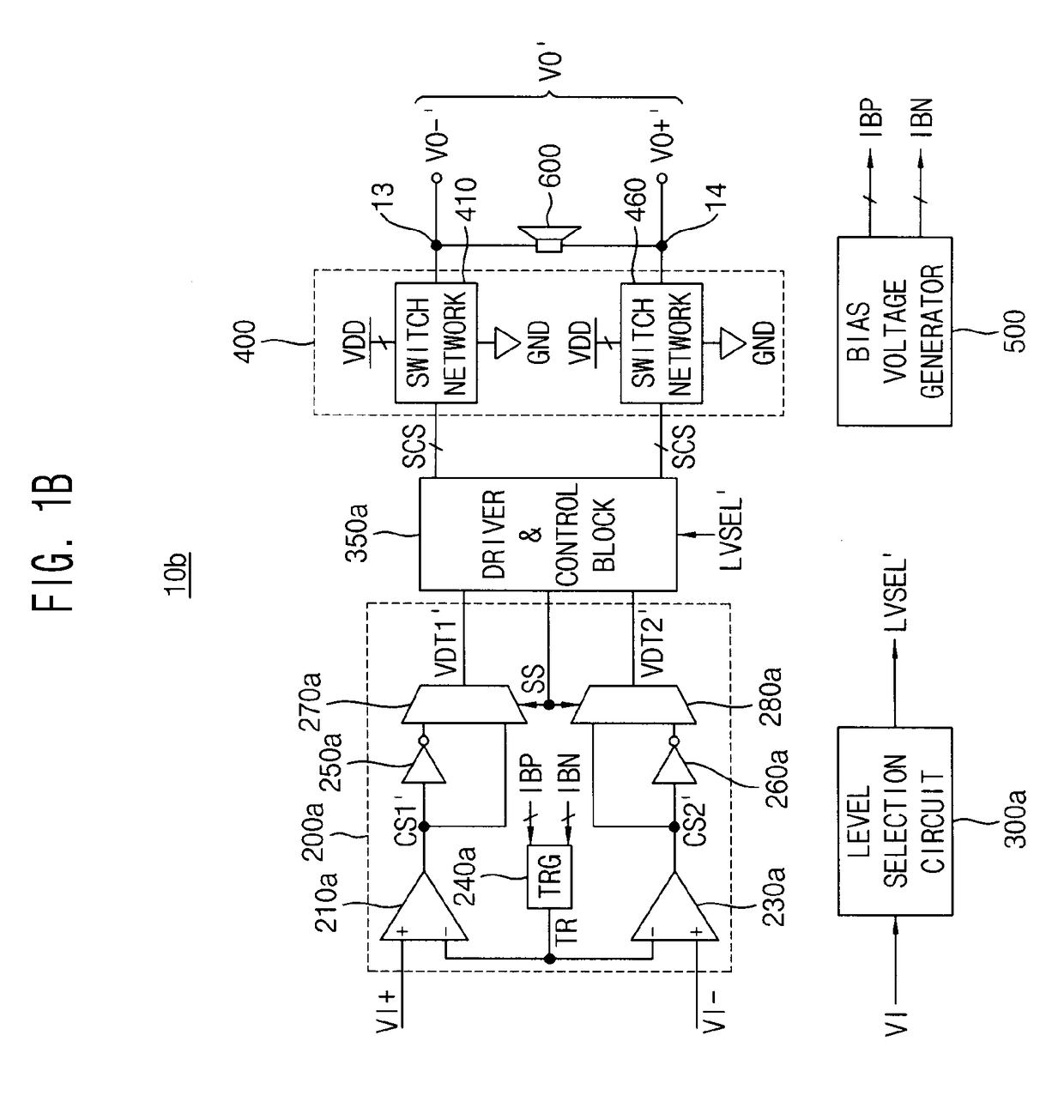 Class-d amplifier, audio processing apparatus and method of driving class-d amplifier