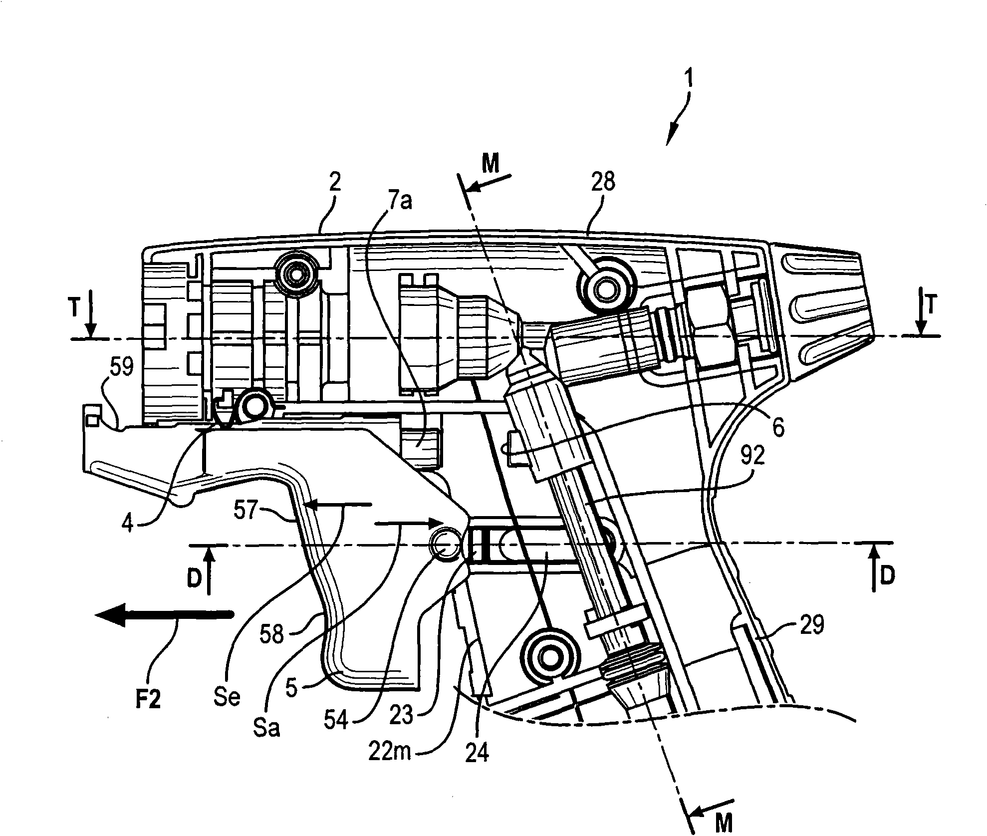 Handtool with incorporated burner