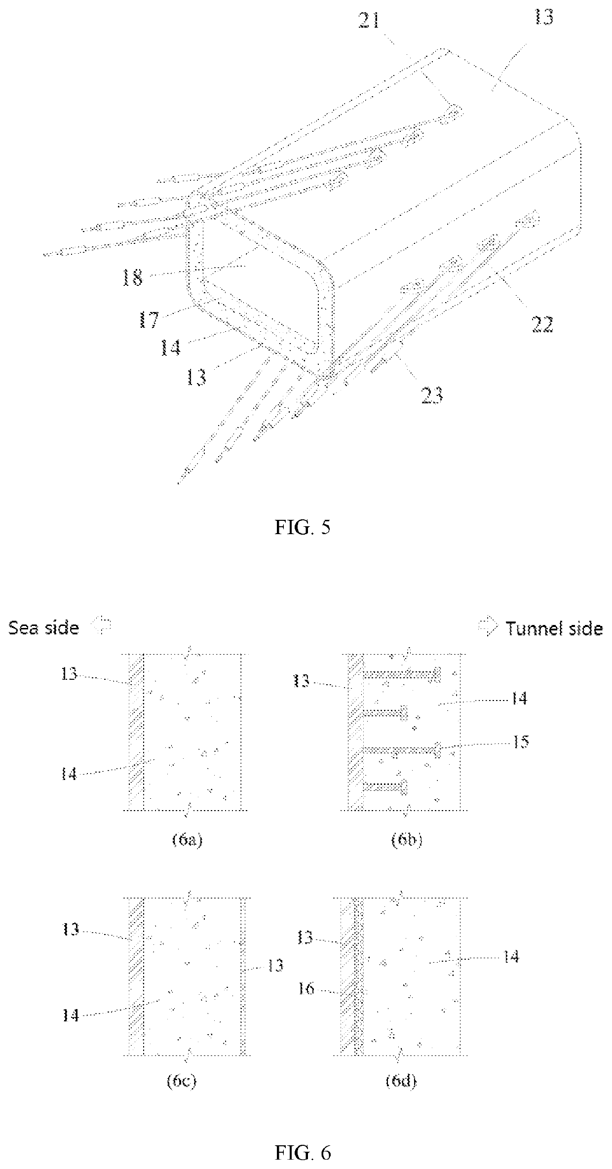 Floating tunnel shore connecting system, floating tunnel, and floating tunnel construction method thereof