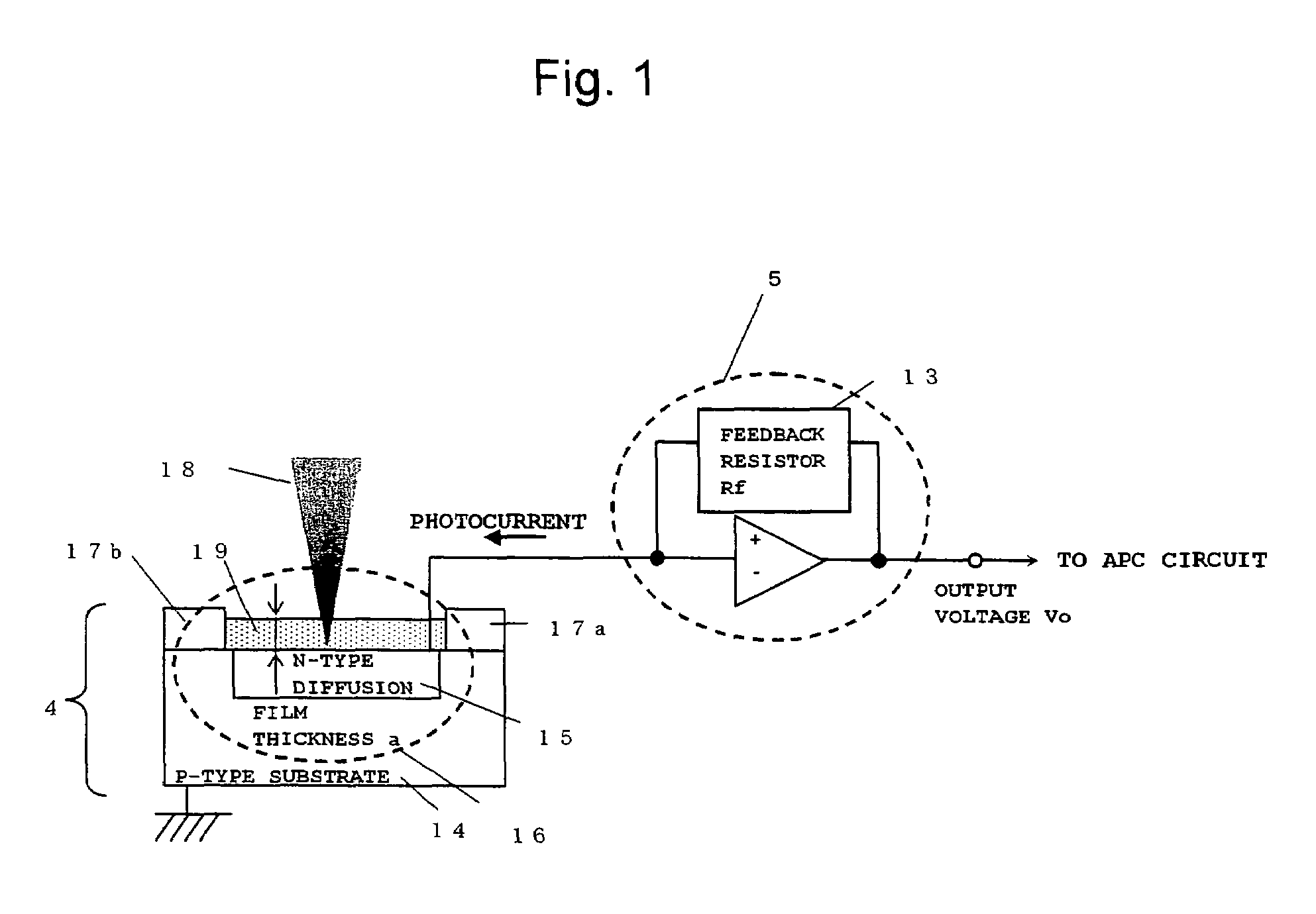 Light receiving circuit, semiconductor laser device, and optical pickup device