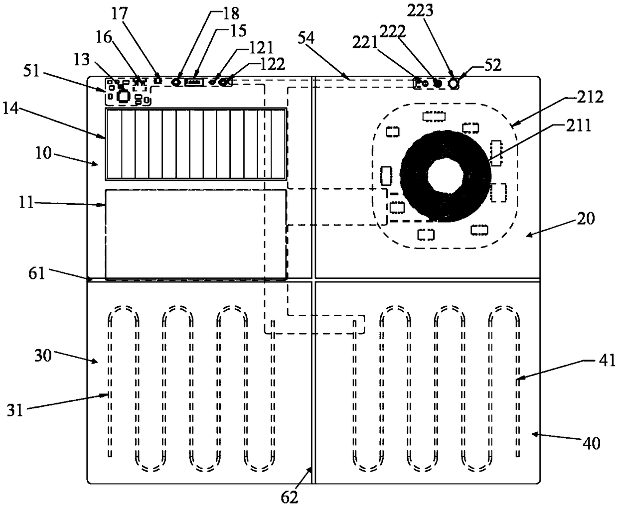 Intelligent multi-function portable table mat