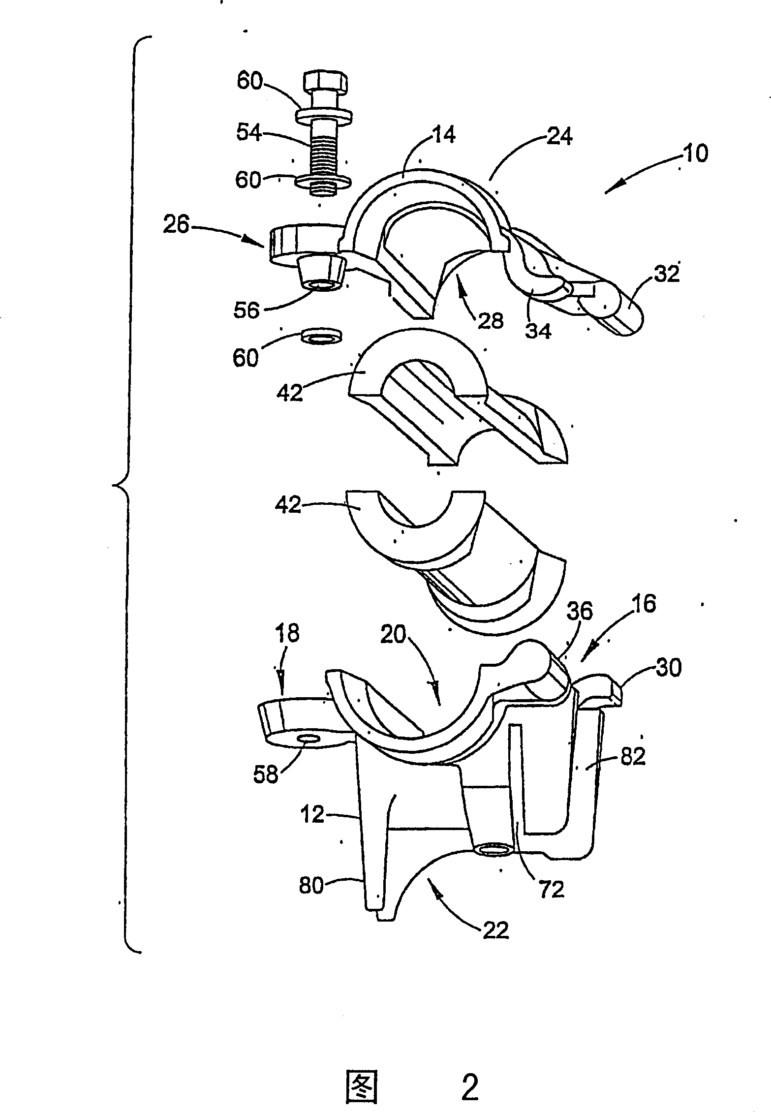 Modular cable support apparatus, method, and system