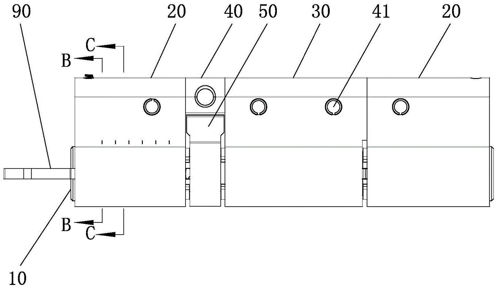 Mortise lock cylinder with variable length side pin and curved slot pick