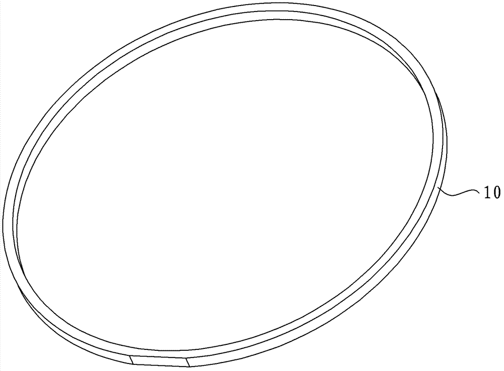 Oil separating device of compressor