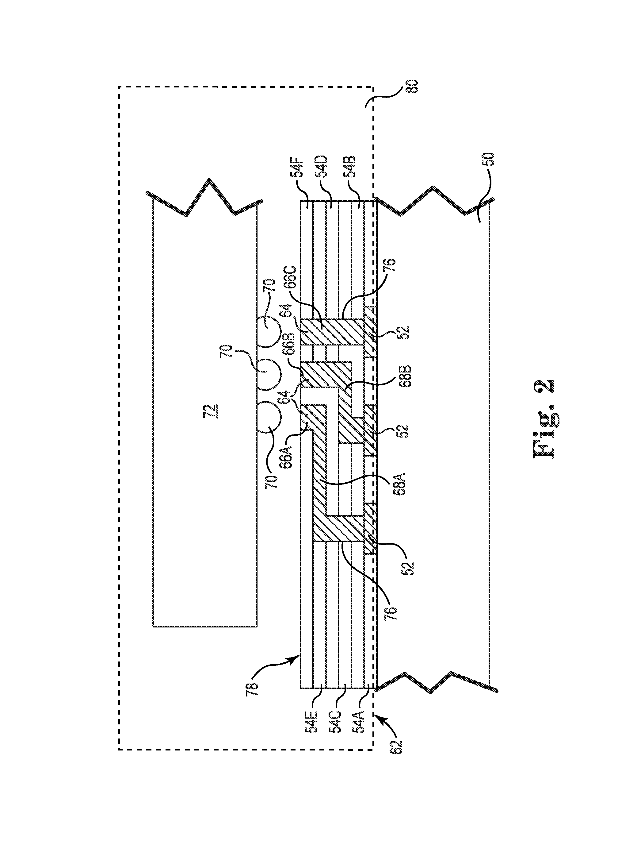 Compliant printed circuit area array semiconductor device package